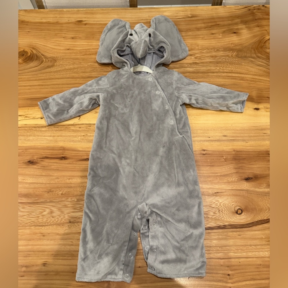 Pottery Barn Elephant Costume 6-12 mo